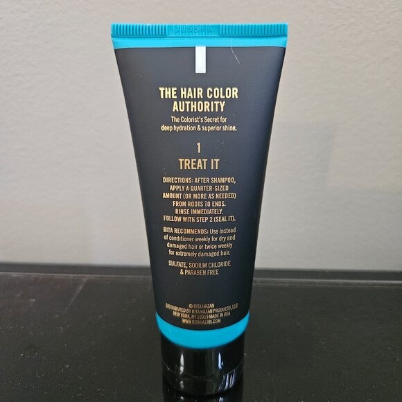 RITA HAZAN WEEKLY REMEDY TREATMENT-STEP 1 TREAT IT+STEP 2 SEAL IT-2 oz/59ml EACH - Picture 4 of 10